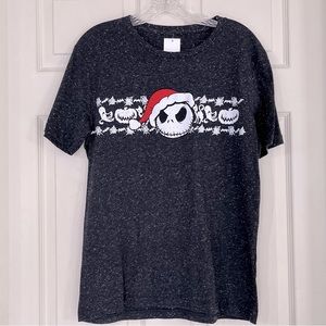 ☘️ 3/$15 🆕 Tim Burton’s Nightmare Before Christmas Graphic Print T-Shirt, Size S